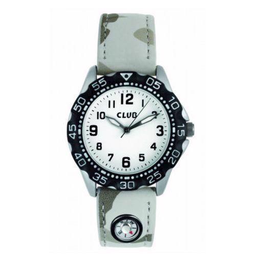 Image of Chrom kompas Quartz dreng ur fra Club Time